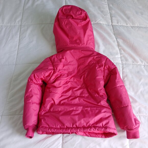 Girls Puffer Coat Size 2T Pink - Picture 2 of 4